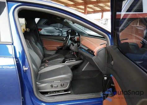 2021 Volkswagen Id.4 Pro S из США, поврежденный, VIN WVGTMPE20MP038762